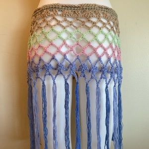 Handmade Crochet Beach Wrap XS/S